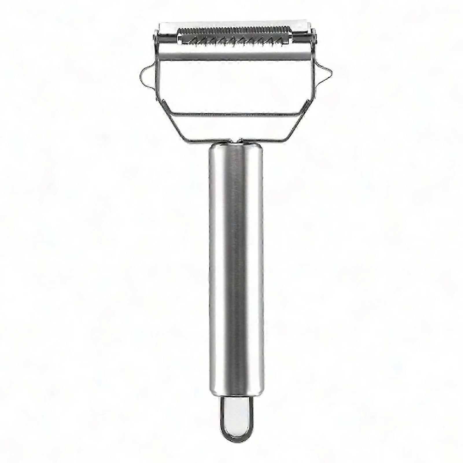 Dual-Function Stainless Steel Grater