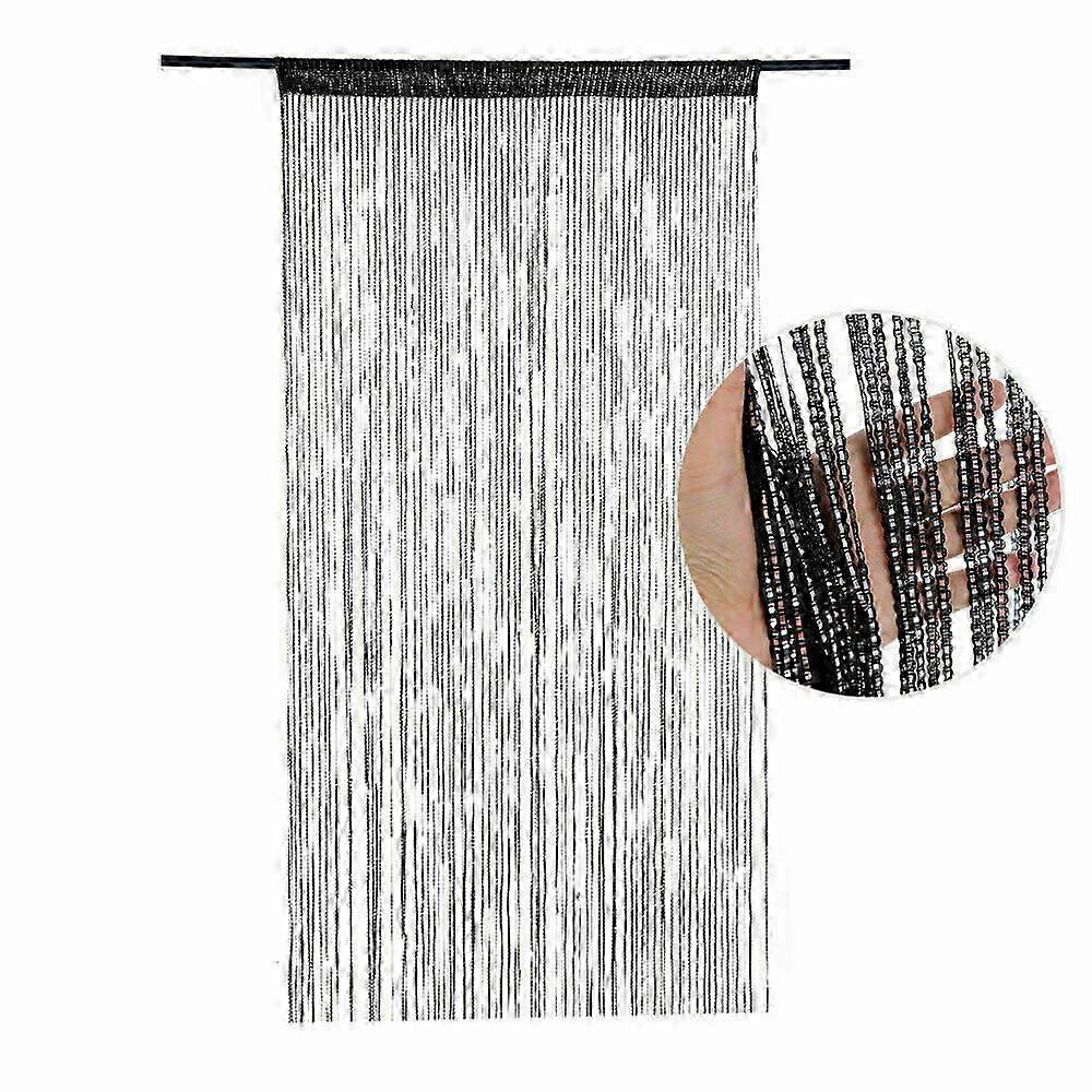 Minimalist Beaded Partition Curtain 2x1m