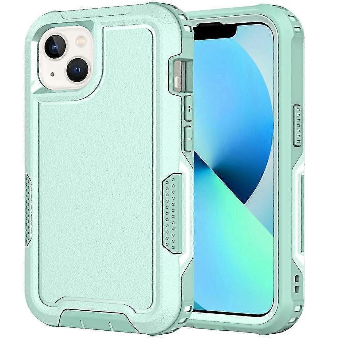 3-in-1 Shockproof PC + TPU Phone Case, Designed for iPhone 13