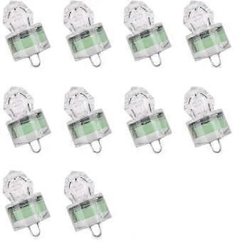 10pcs LED Deep-Water Fishing Lights, Underwater Bait Lights Suitable compatible with Saltwater and Freshwater Environments
