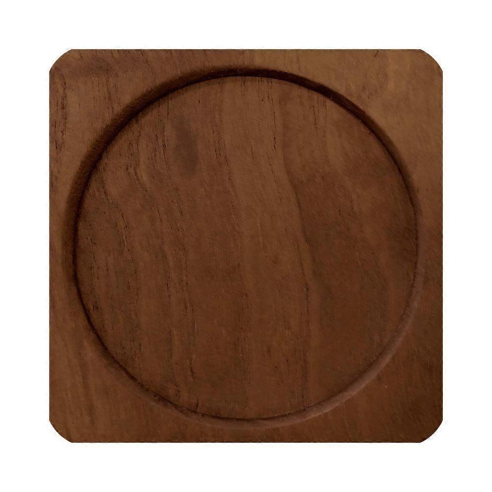 Coaster, Dark Wood - Square - No. 1 [XR]
