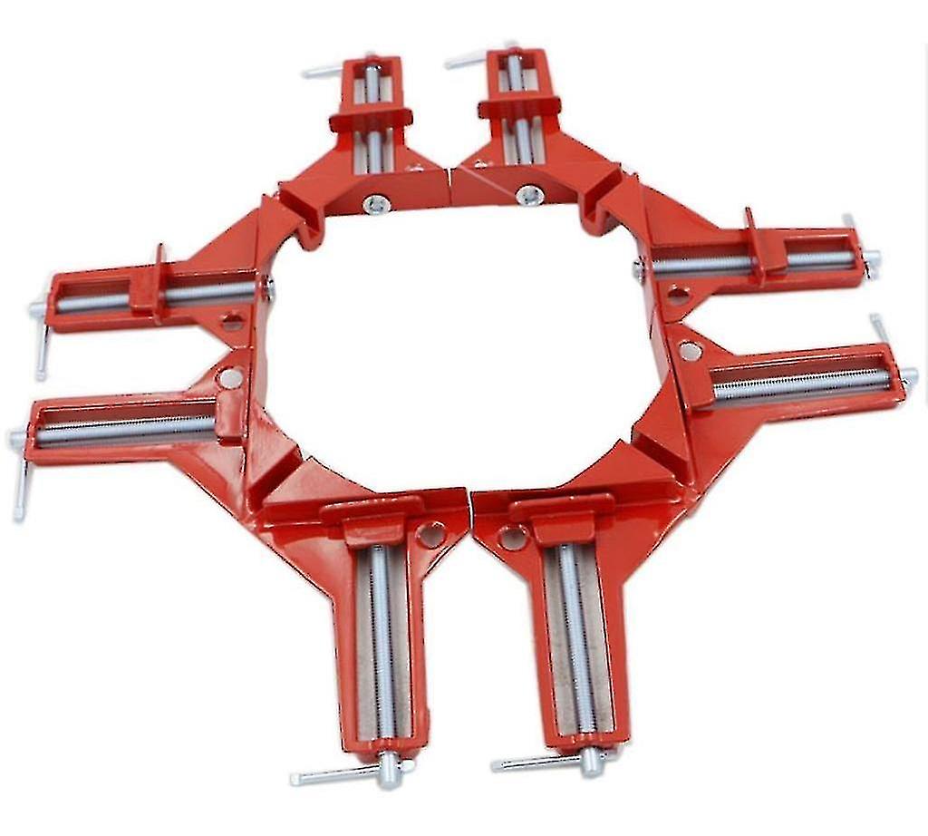 4 件加强型 90 直角夹 玻璃鱼缸夹 相框夹 木工夹