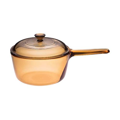 Glass saucepan with amber lid 1.5L 1 unit