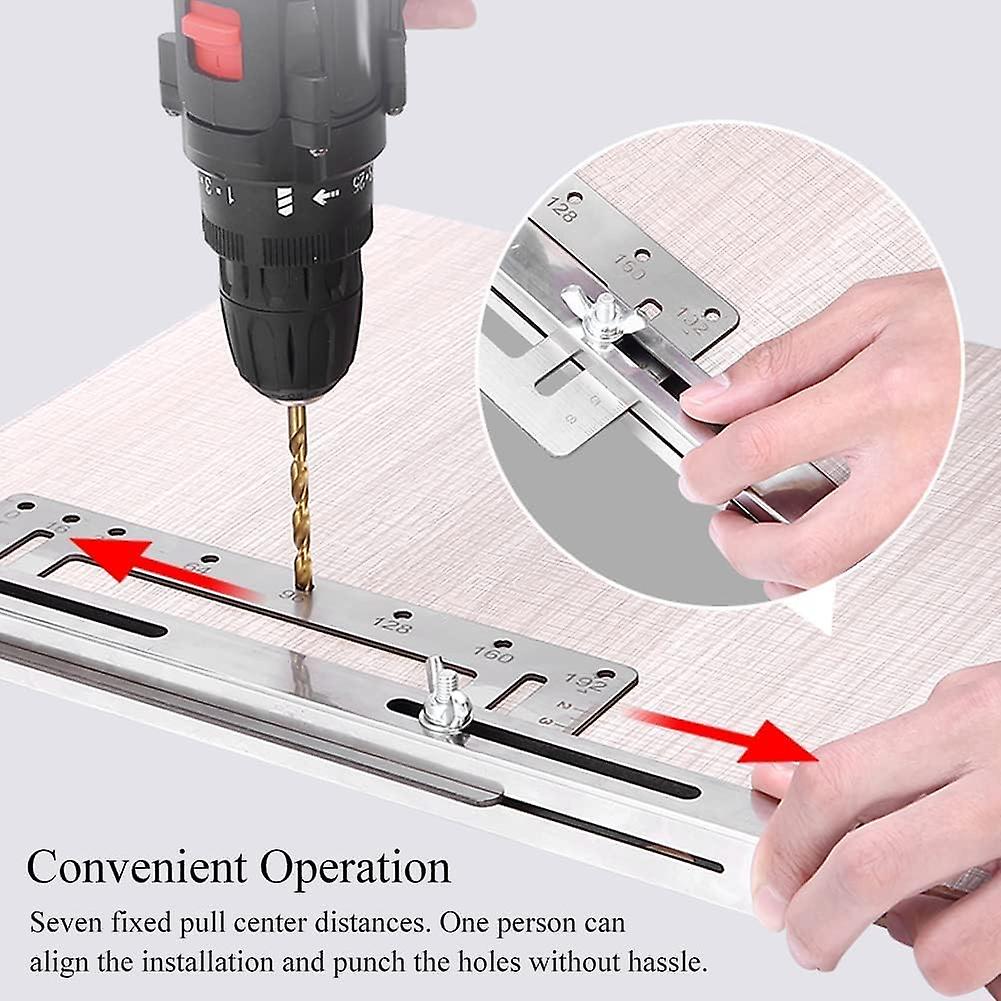 HandleDrilling JigAdjustable Drilling Jig for Stainless Steel