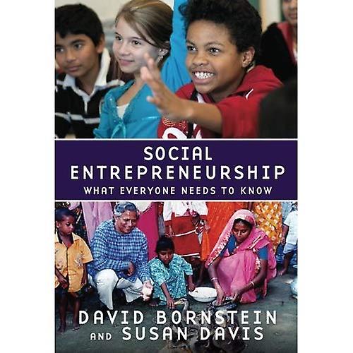 Social Entrepreneurship: What Everyone Needs to Know