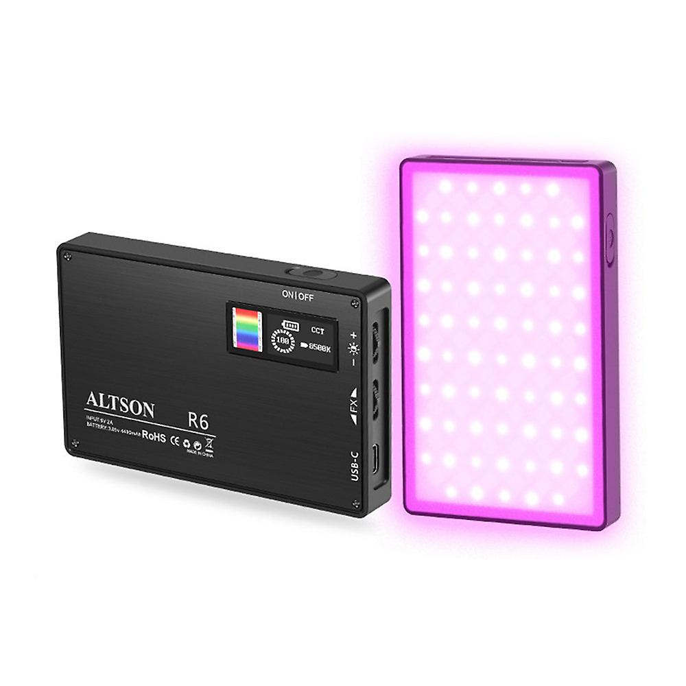 4400Mah 2500k-8500k Rgb Fill Light Photography Light Rechargeable Camera Video Light Rgb Lighting Vlog Light Fill Light Youtube