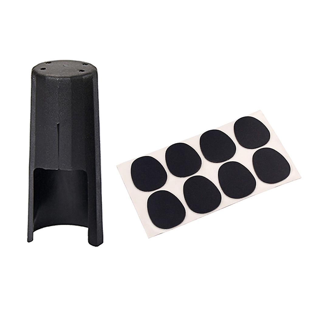 Alto Saxophone Mouthpiece Set with Cap pads
