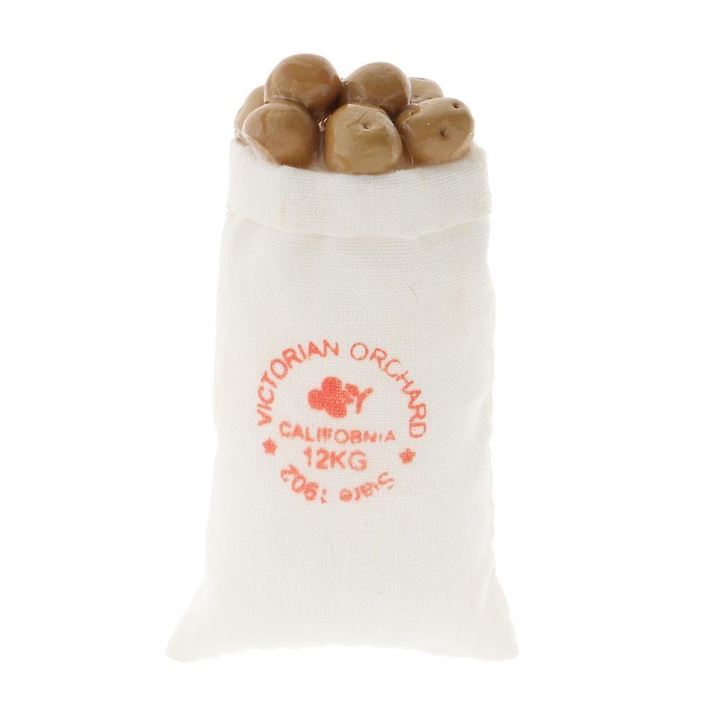 1:12 Dolls House Miniature Vegetable Artificial Potatoes Kitchen Accessory