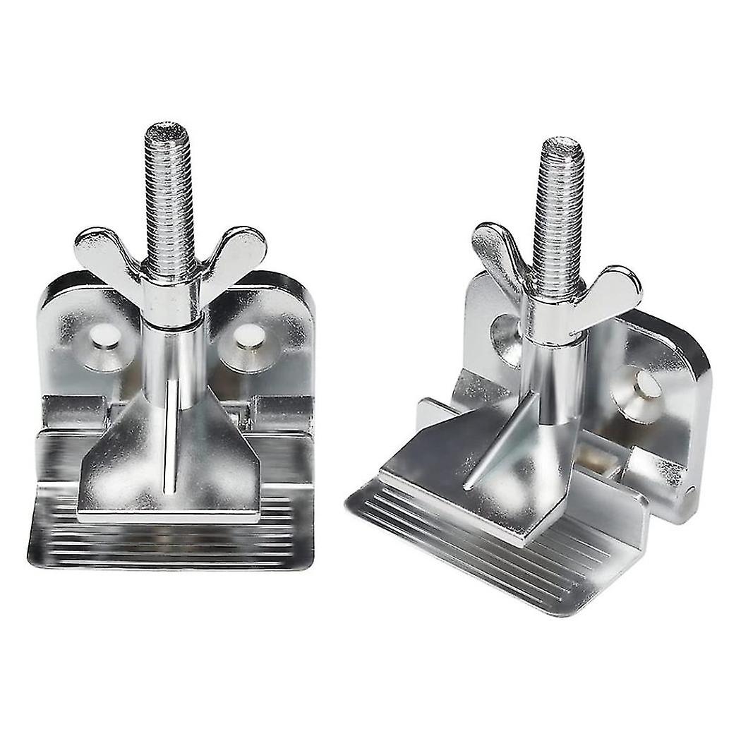 2pcs Butterfly Hinge Clamp For Silk Screen Printing Frame, Screen Printing Clamps Diy Hobby Tool Fo