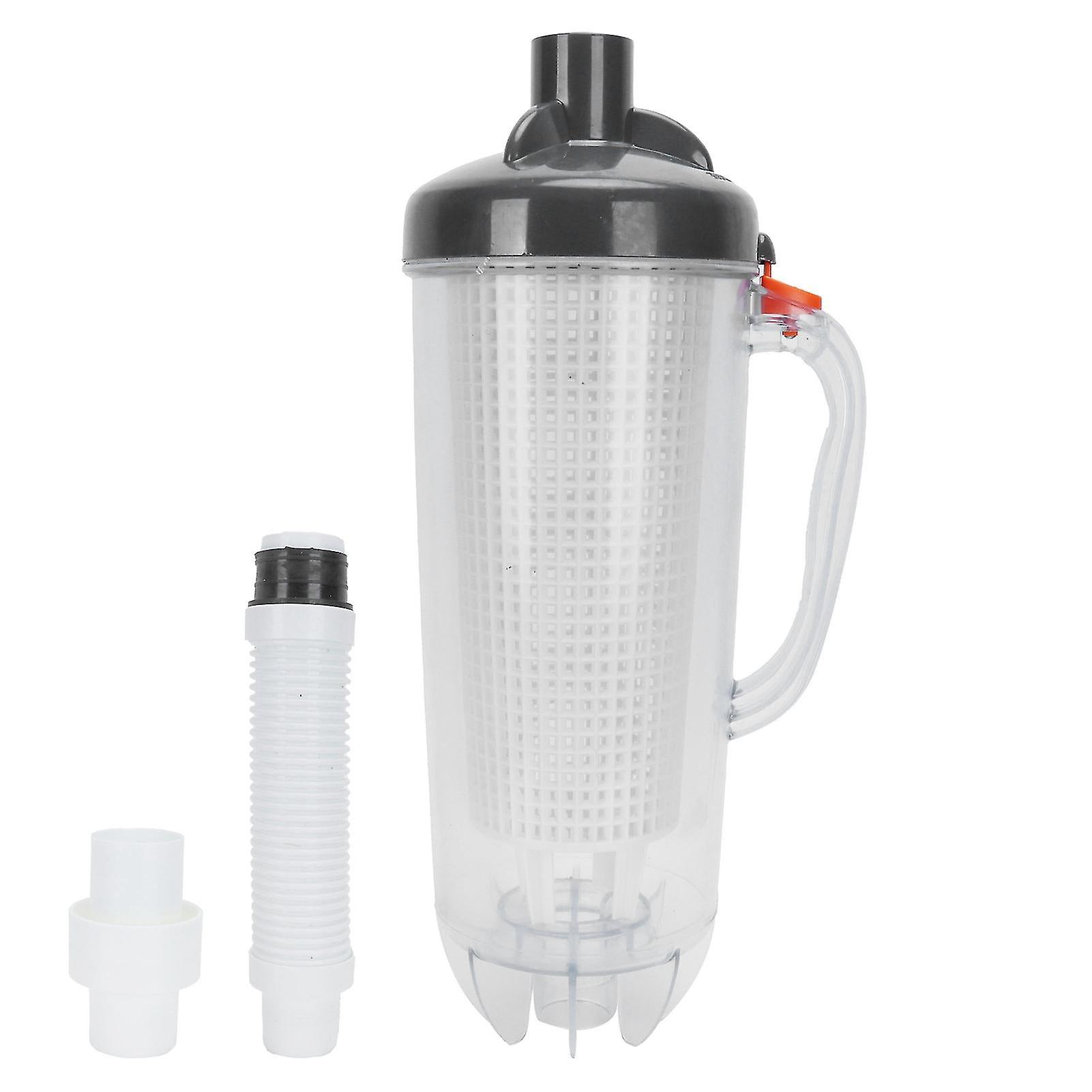 Pool Leaf Canister Embedded Automatic Vacuum Suction Pool Cleaner With Mesh Basket