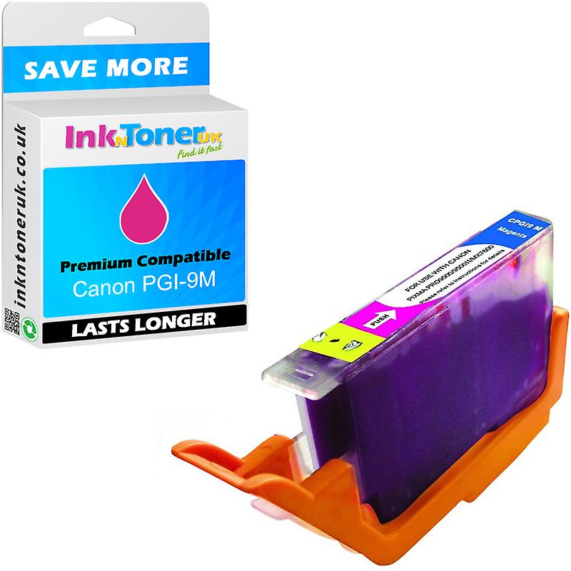 Compatible Canon Pgi-9m Magenta Ink Cartridge (1036b001)