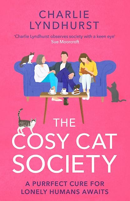 The Cosy Cat Society by Charlie Lyndhurst Paperback Book