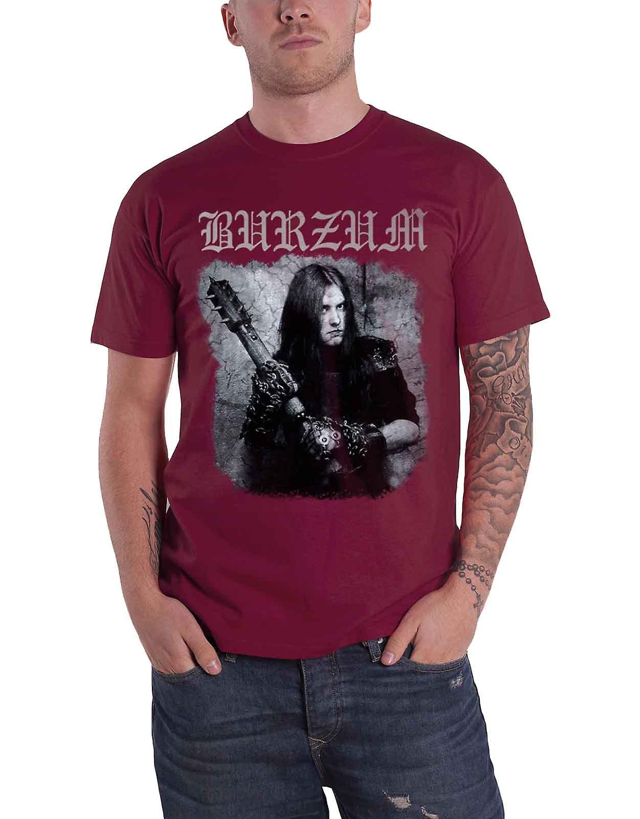 Burzum T 恤选集 2018 专辑封面 乐队标志 新官方男士 栗色