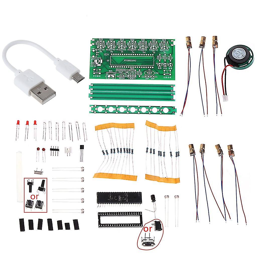 51 Scm Harp Electronic Organ Piano The Music Box Puzzle Technology Diy Kit