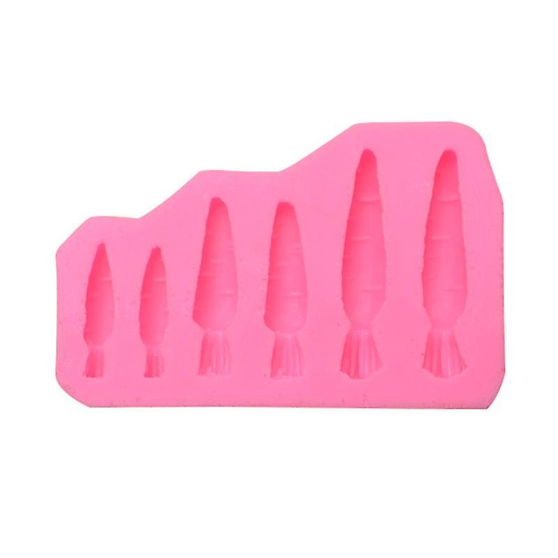 Cake Mold Carrot Pattern Baking Tools Silicone Heat Resistant Pastries Mould for Bakery