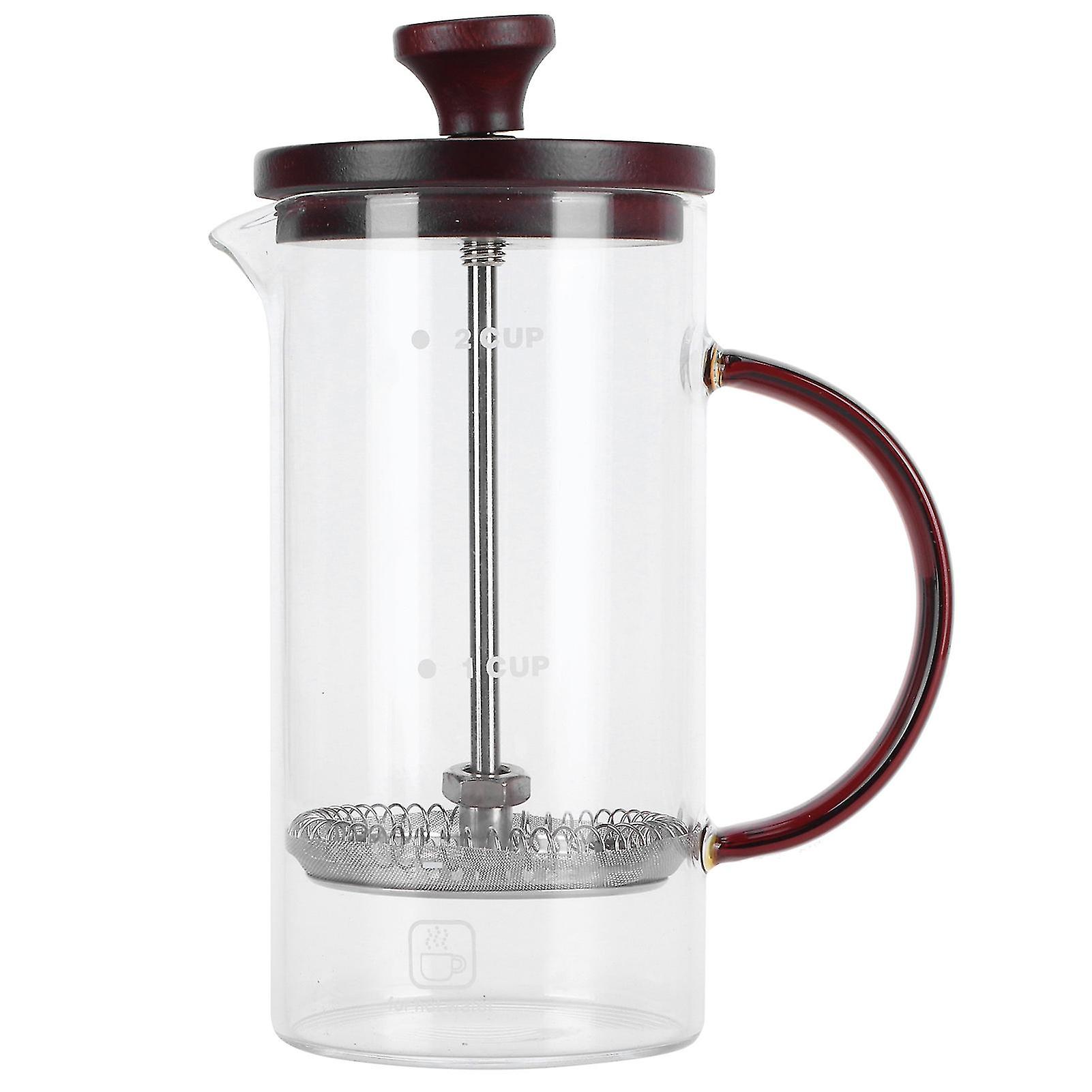 Coffee Connoisseur's Choice, Fine Mesh Filter French Press, Ideal for Multiple Uses Including Tea, Hot Chocolate, Coffee (400ml)