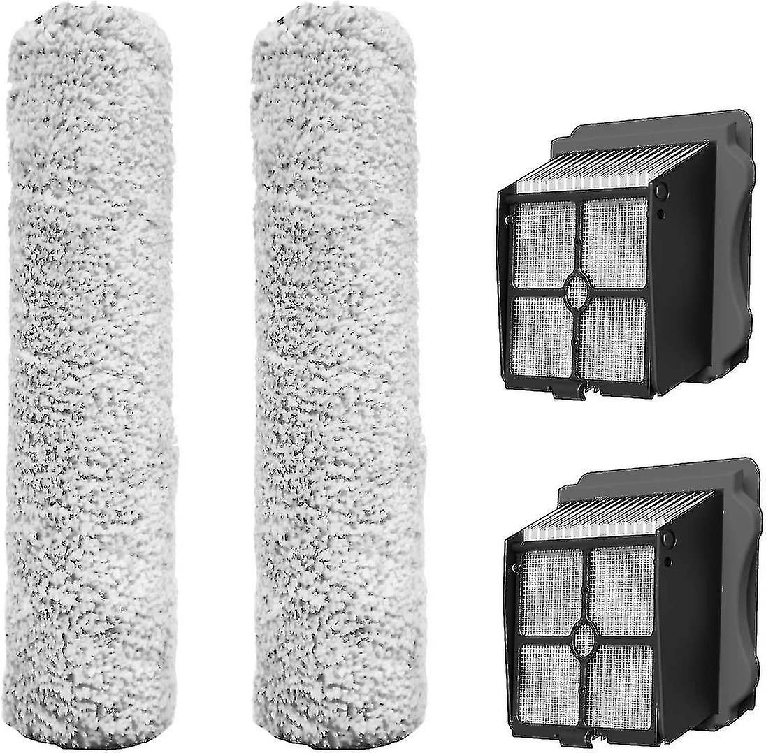 Ifloor 3 / Floor One S3 Replacement Brush Roll And Hepa Set For Cordless Wet/dry Vacuum Cleaner (2*b