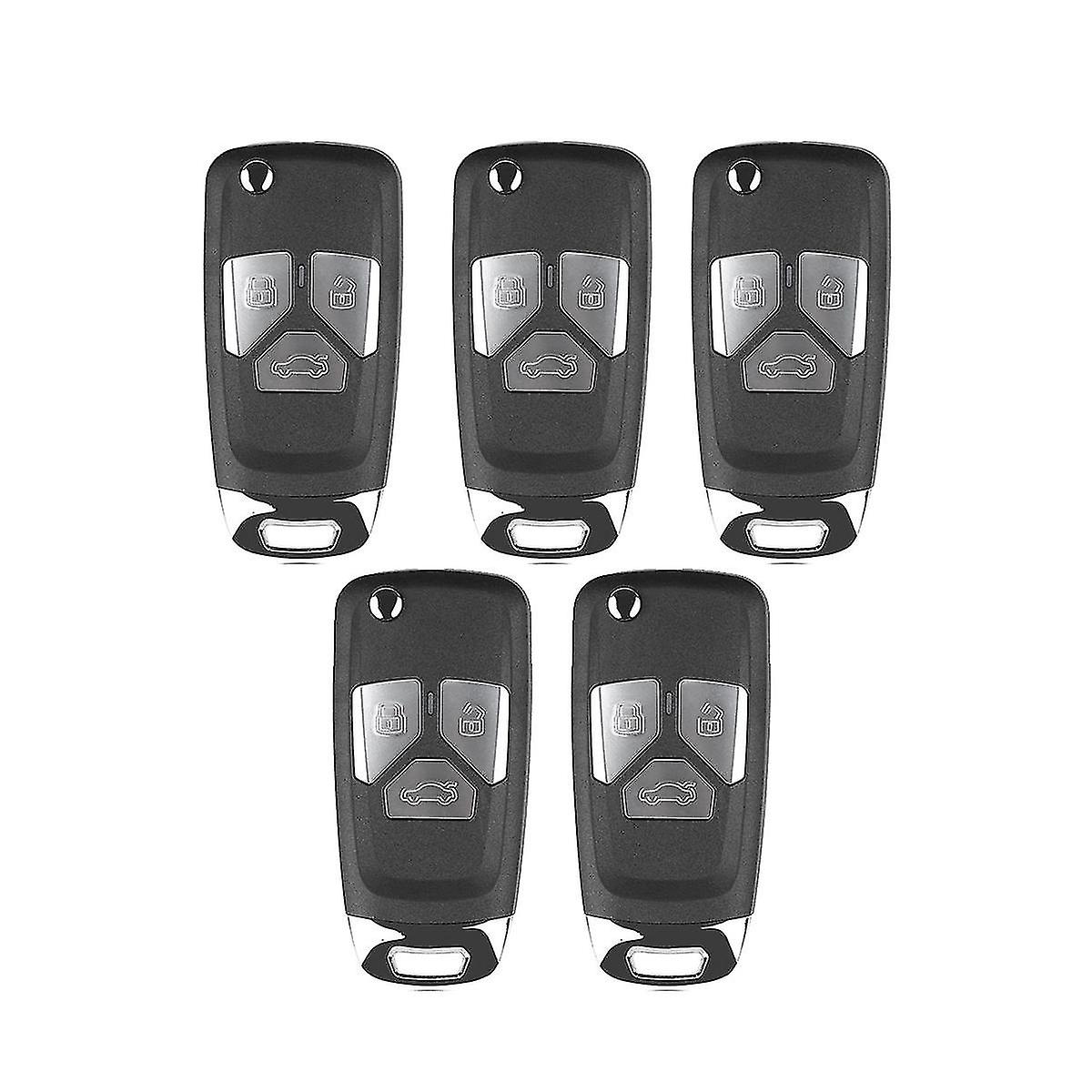 Xnau01en Wireless Remote Key Flip 3 Button For Type For Vvdi Key Tool 5 Pcs/lot