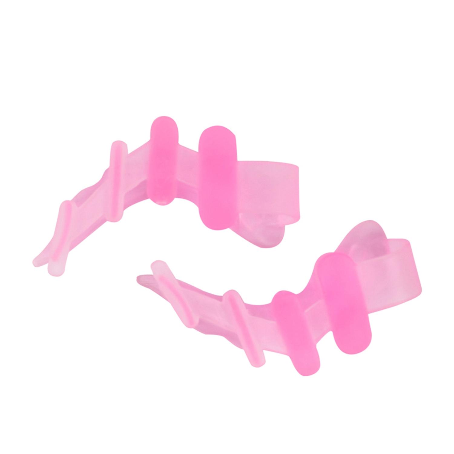 1 Pair Silicone Toe Separators Straightener Bunion Corrector Hammer Toe Spacers for Men and Women