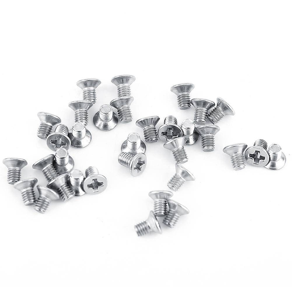 100pcs Bag Flat Head SS304 Machine Countersunk Screw Bolt Fastener Repair Tool Accessory M3*4