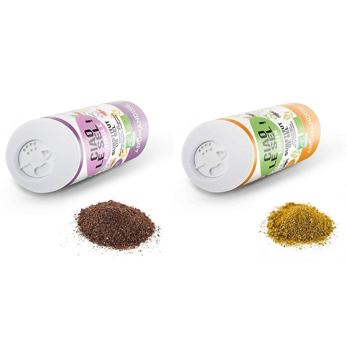 Duo of salt substitutes: Sweet and Sour