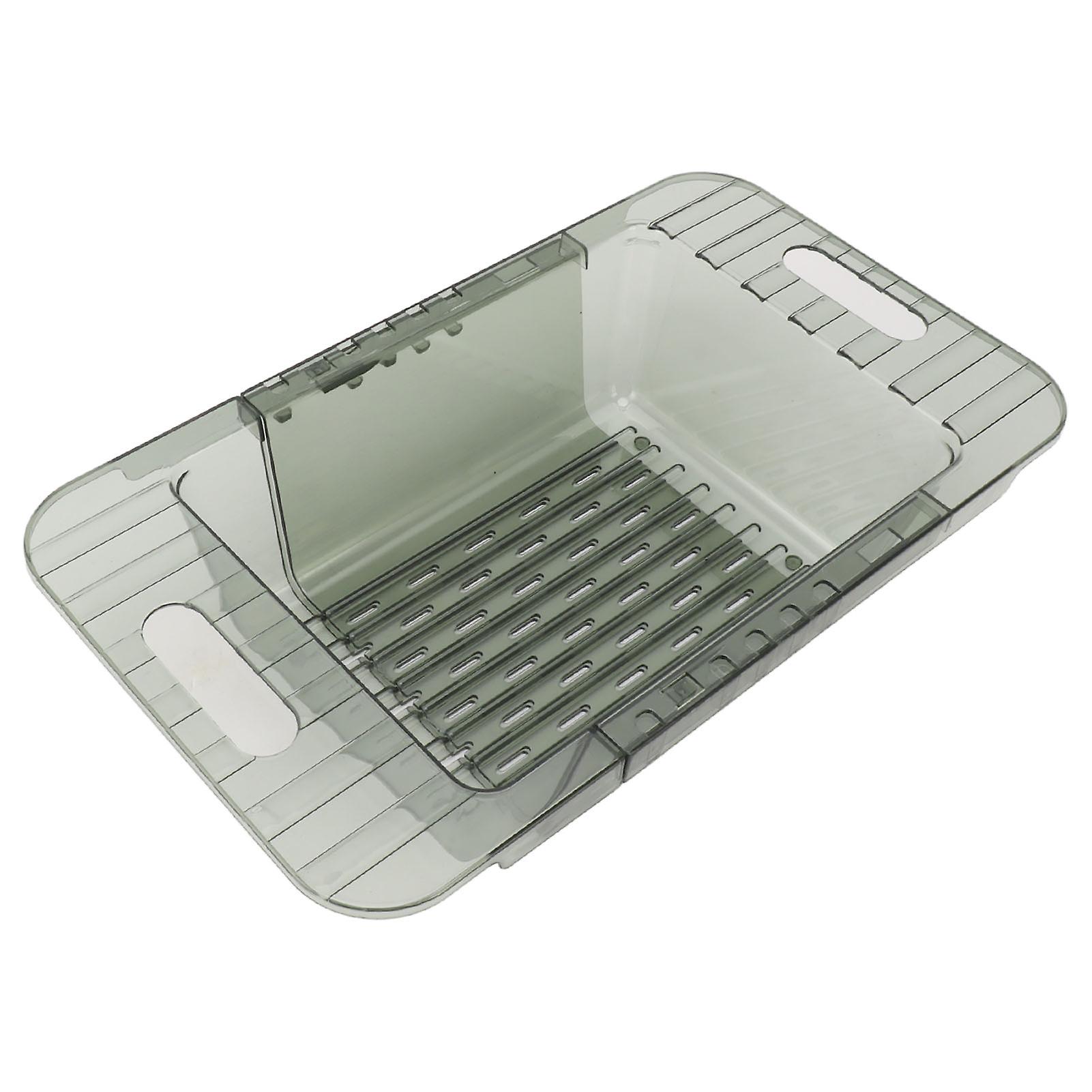 Kitchen Sink Fruit Vegetable Strainer Modern Minimalist PET Kitchen Telescopic Drain Rack Plastic Sink Filter