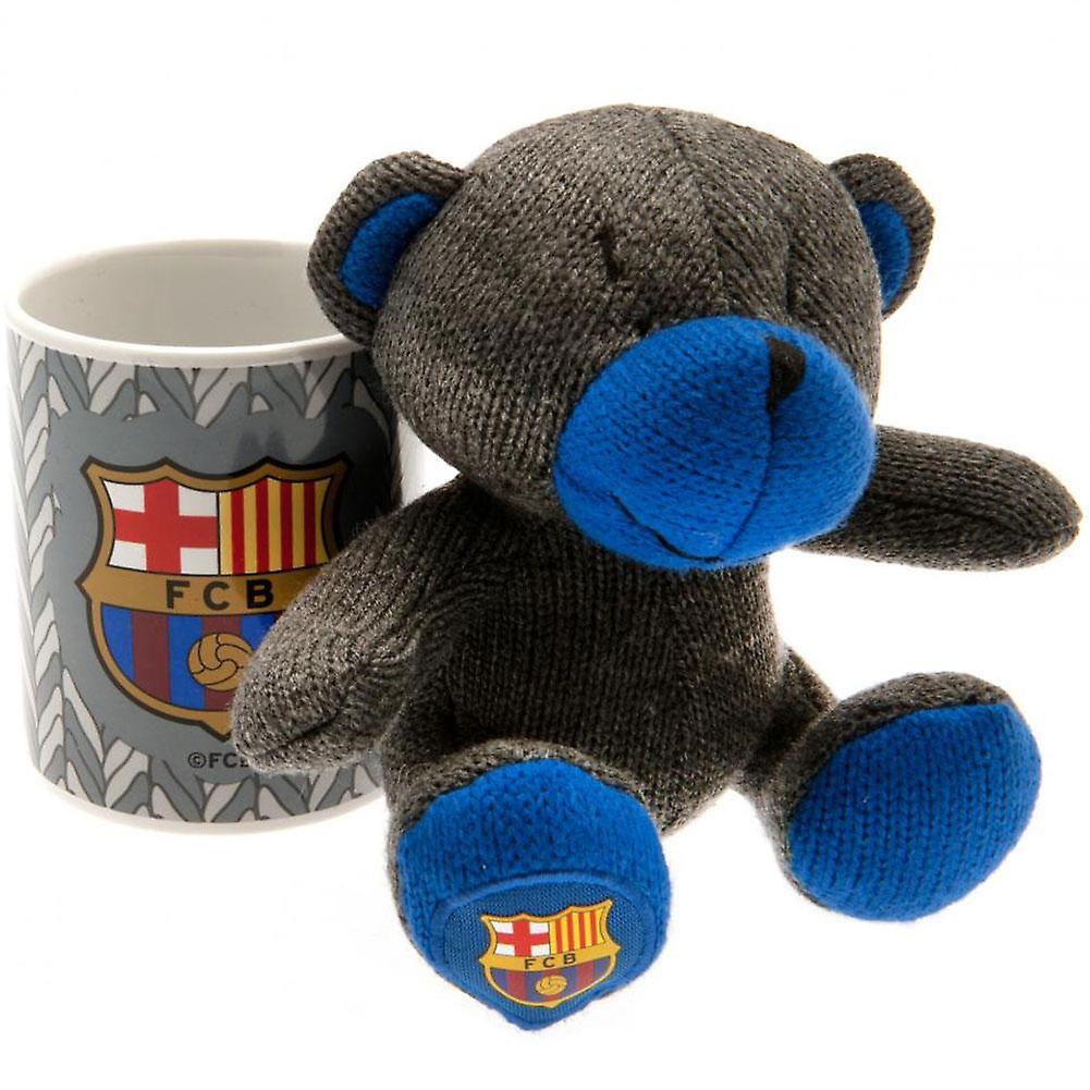 Fc Barcelona Mug & Bear Set