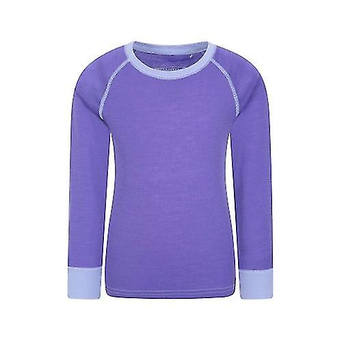 Mountain Warehouse Childrens/Kids Merino II Contrast Round Neck Base Layer Top