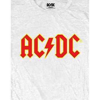 AC/DC T Shirt classic Red Band Logo new Official Womens Skinny Fit