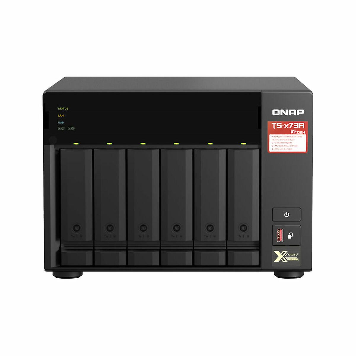 NAS Network Storage Qnap TS-673A-8G           Black