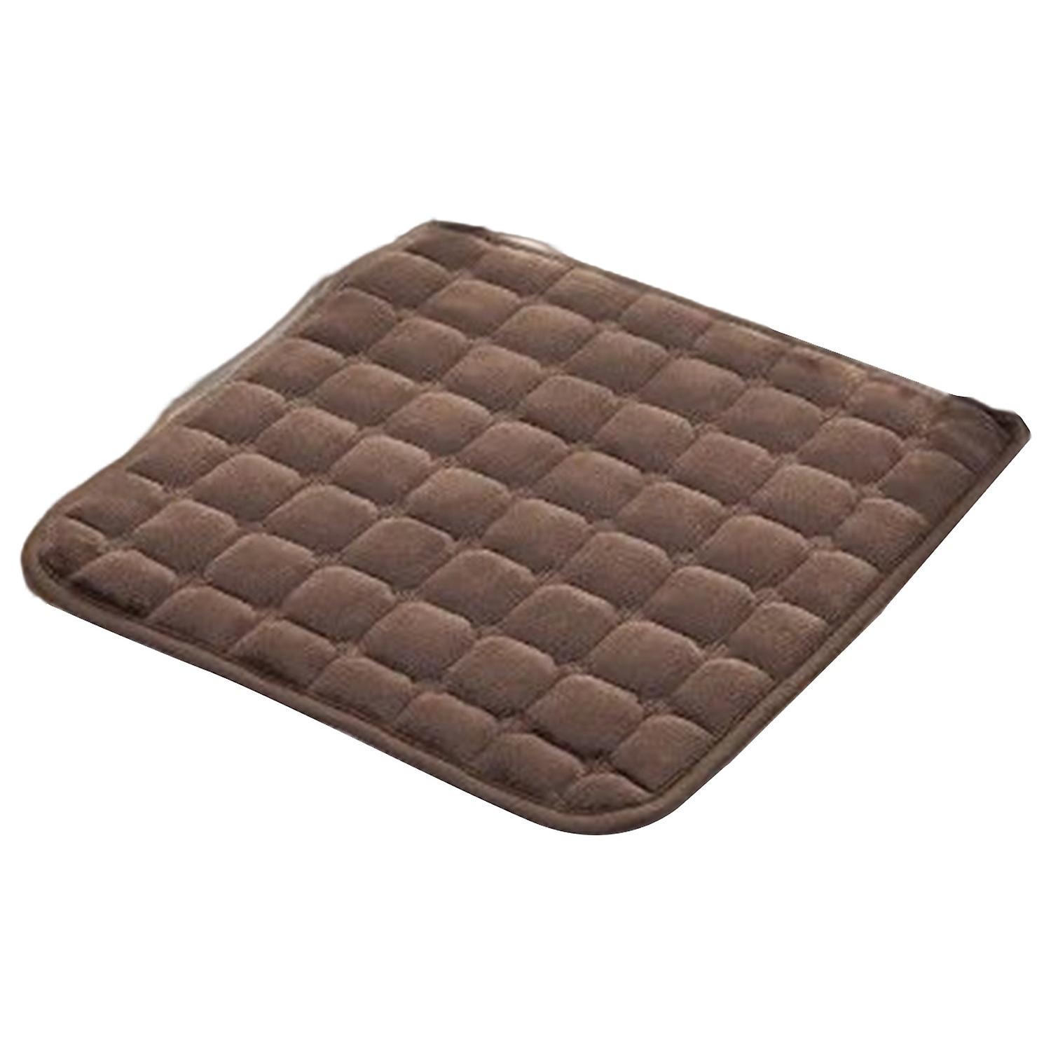 Chair Seat Mat Comfortable Plush Square Seat Pad Sofa Chair Cushion for Home Office Outdoors