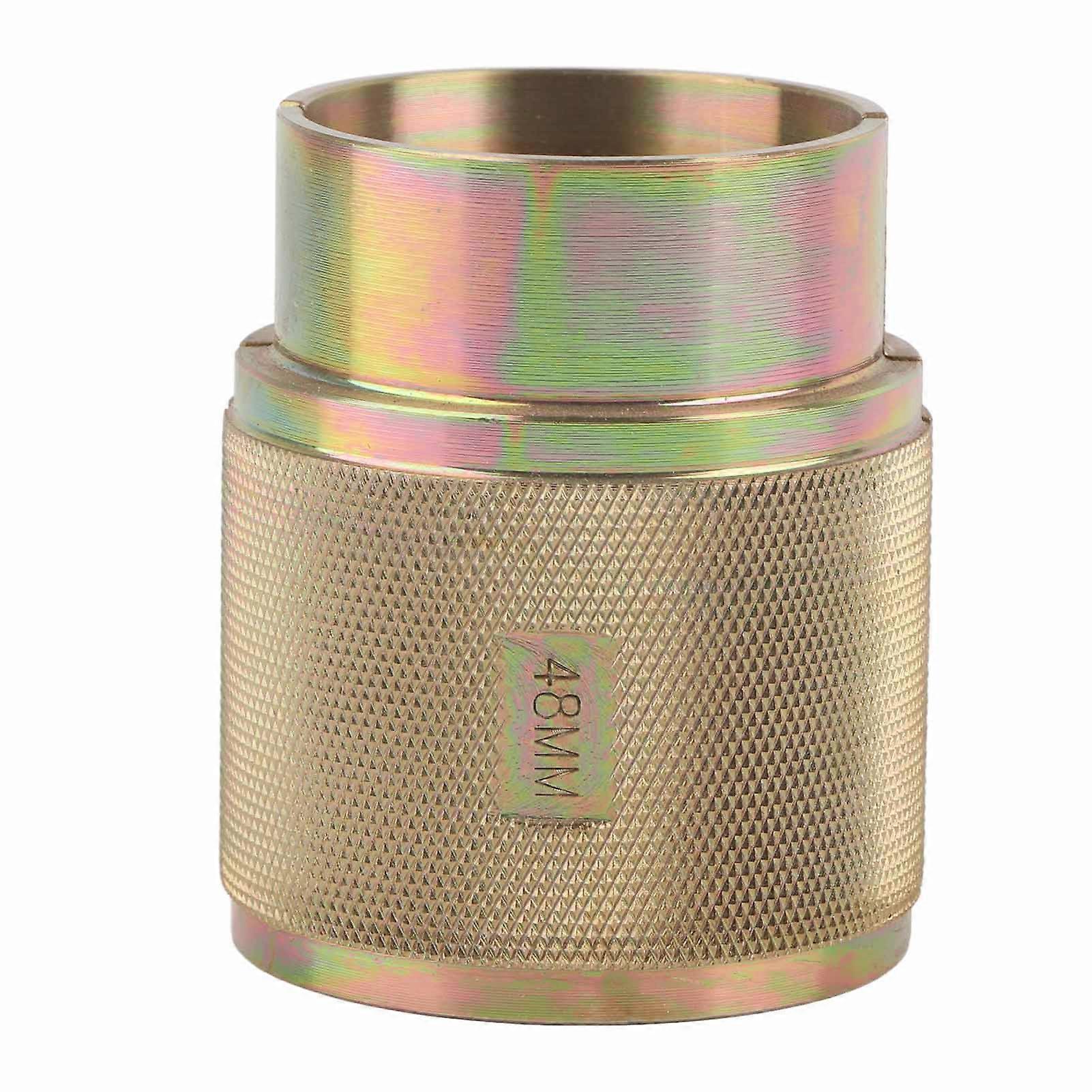 Universal Carbon Steel Motorcycle Fork Oil Seal Clamp Tool for Conventional Inverted Forks 48mm / 1.89in