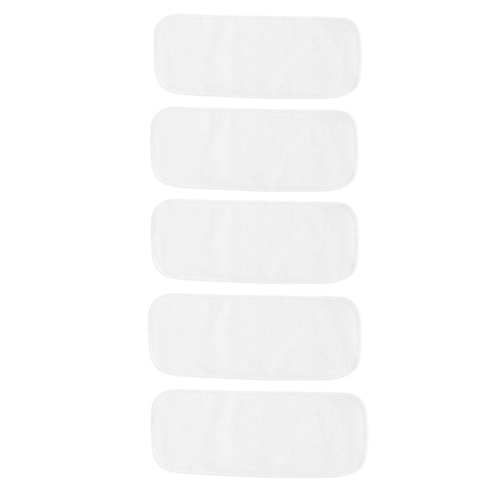 5 قطع لينة وتنفس طفل رضيع طفل صغير من ألياف الخيزران حفاضات الحفاضات إدراج بطانات الحفاض