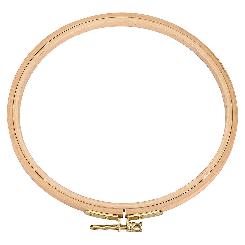 Hand Embroidery Hoop, Wooden Circular Frame for Cross Stitch, Embroidery, Needlework, DIY Tool, 18cm