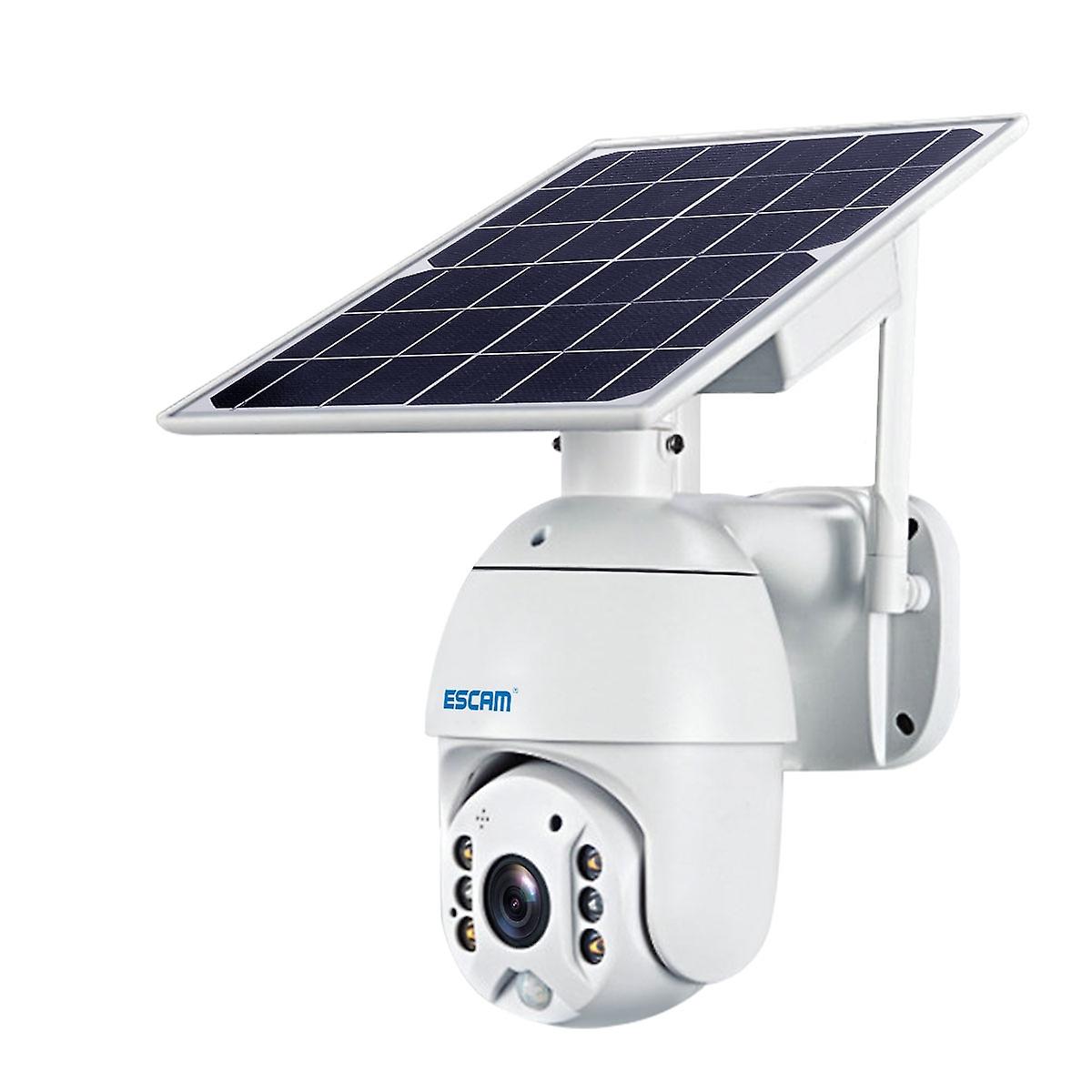 ESCAM QF480 US Version HD 1080P 4G Solar Panel PT IP Camera