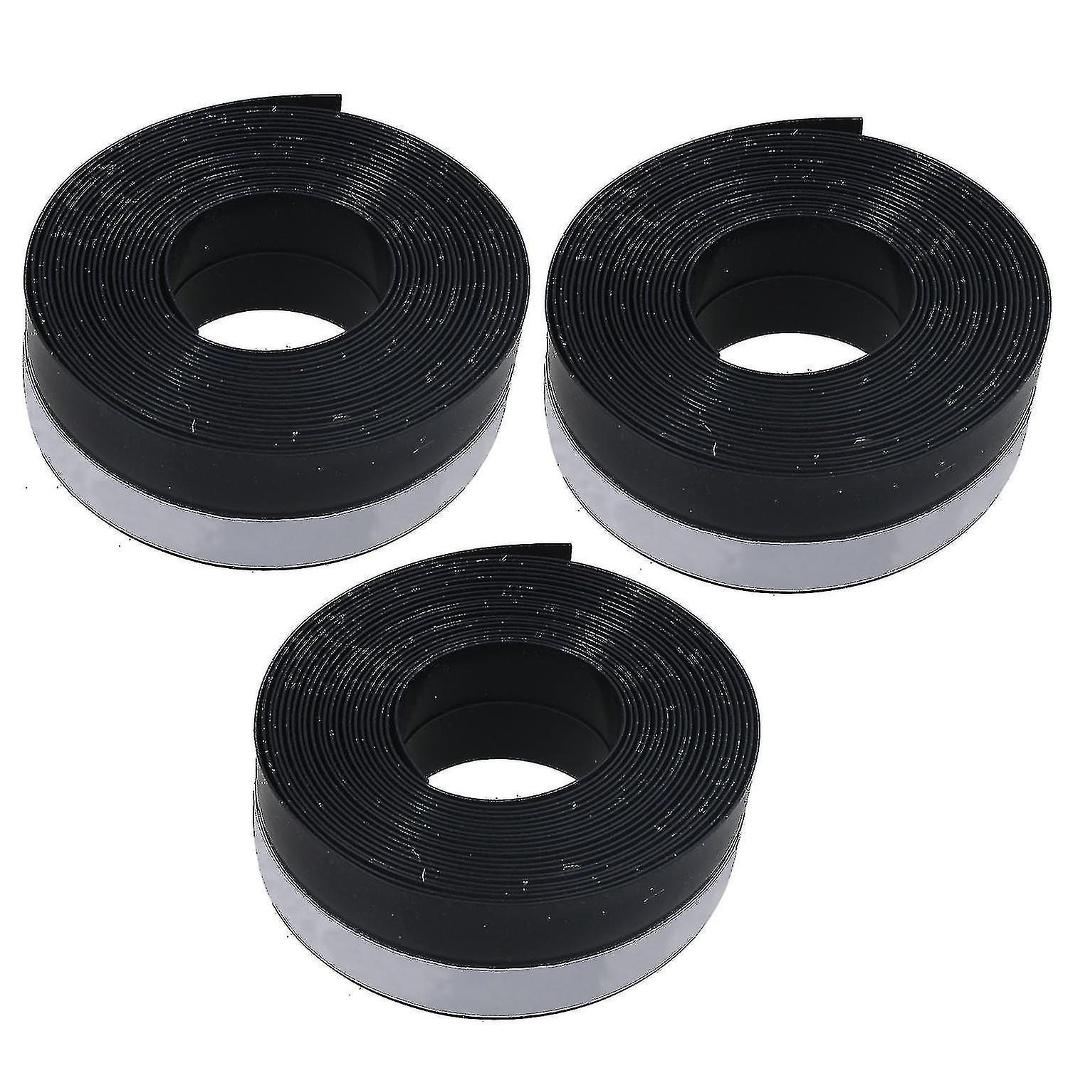 Suitable for 3x black rubber dustproof and insulating weather stripping 5m Ws1286