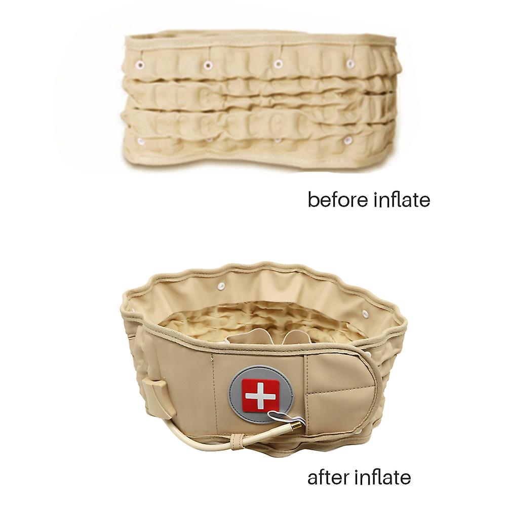 Decompression Back Belt Lumbar Spine Support Lower Back Traction Device for Women and Men