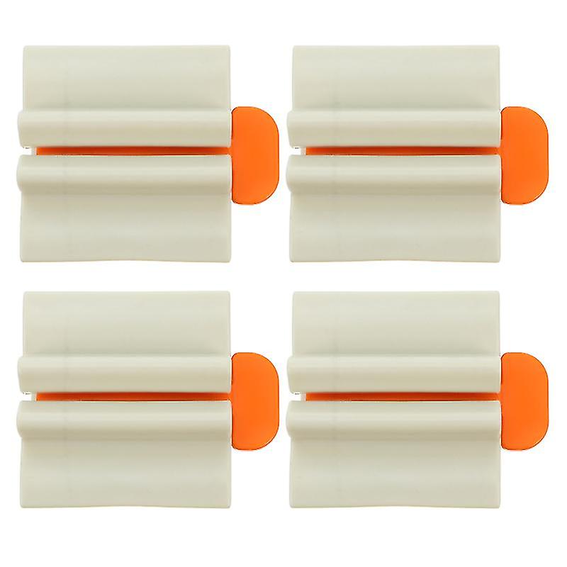 4pcs Toothpaste Dispenser Squeezer