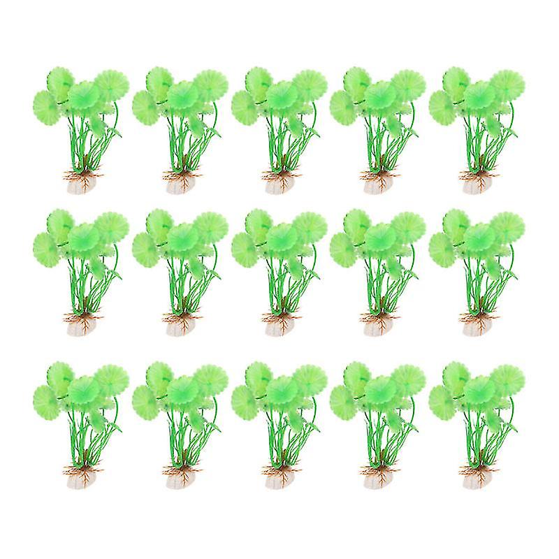 15pcs Simulation Underwater Plant