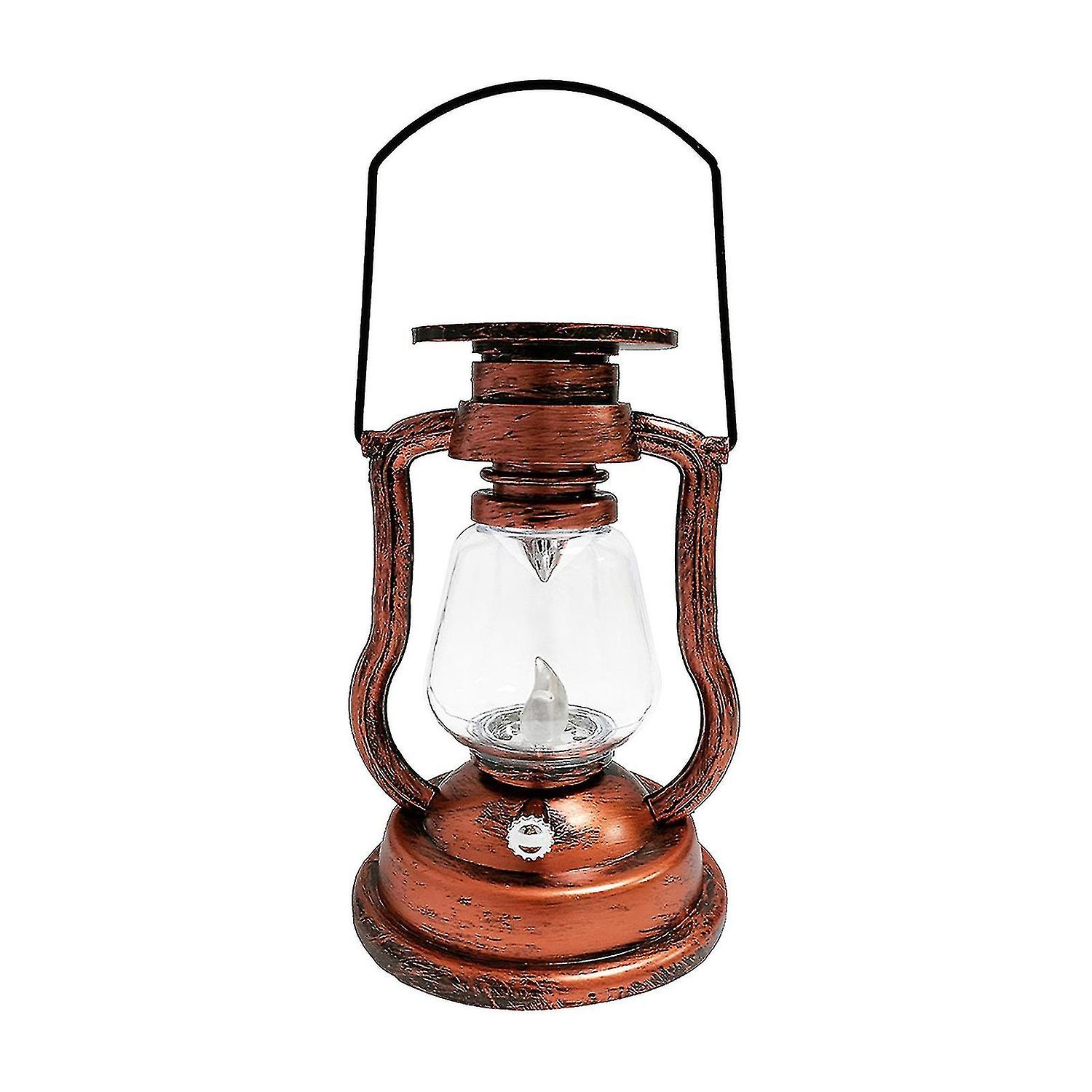 Retro Gazyağı Lambası Led At Lambası Açık Taşınabilir Şarj Kamp Lambası