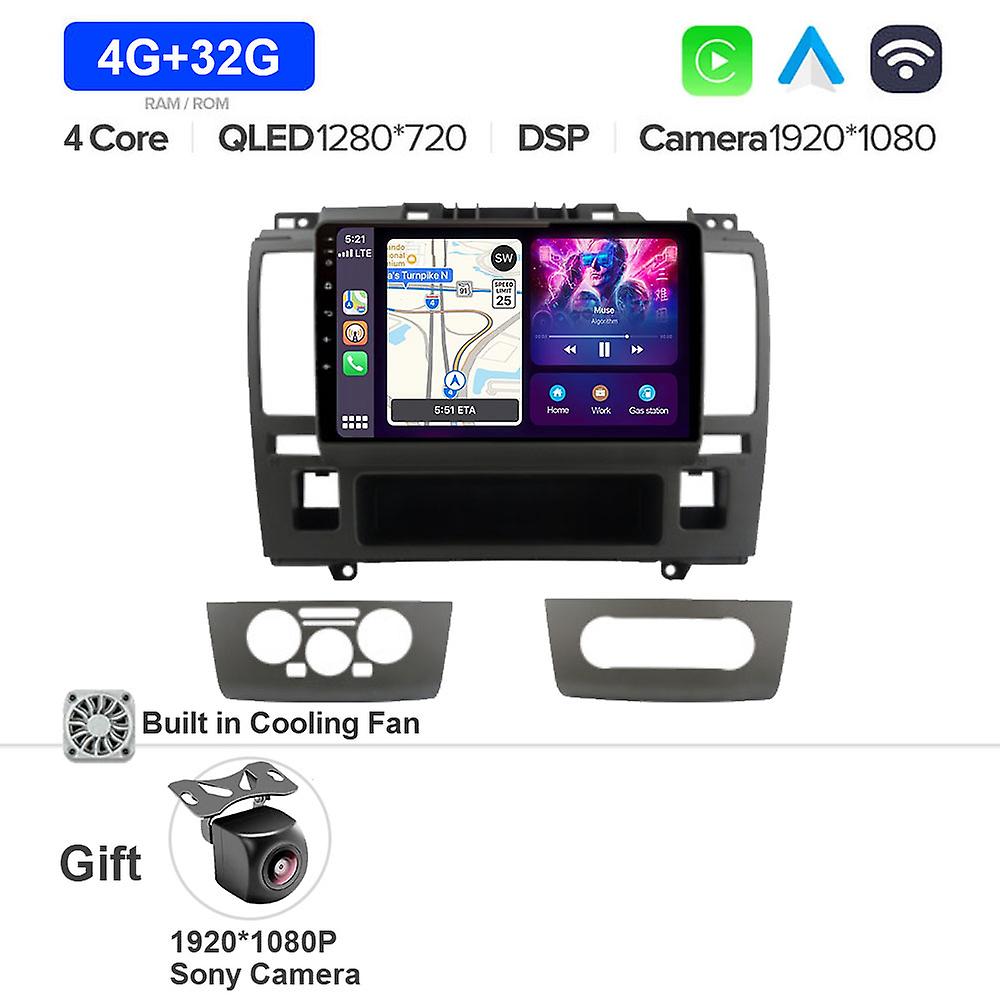 Android 13 Car Radio For Nissan Tiida C11 2004 - 2013 Carplay Navigation Gps Multimedia Video Player Stereo No Dvd Head Unit