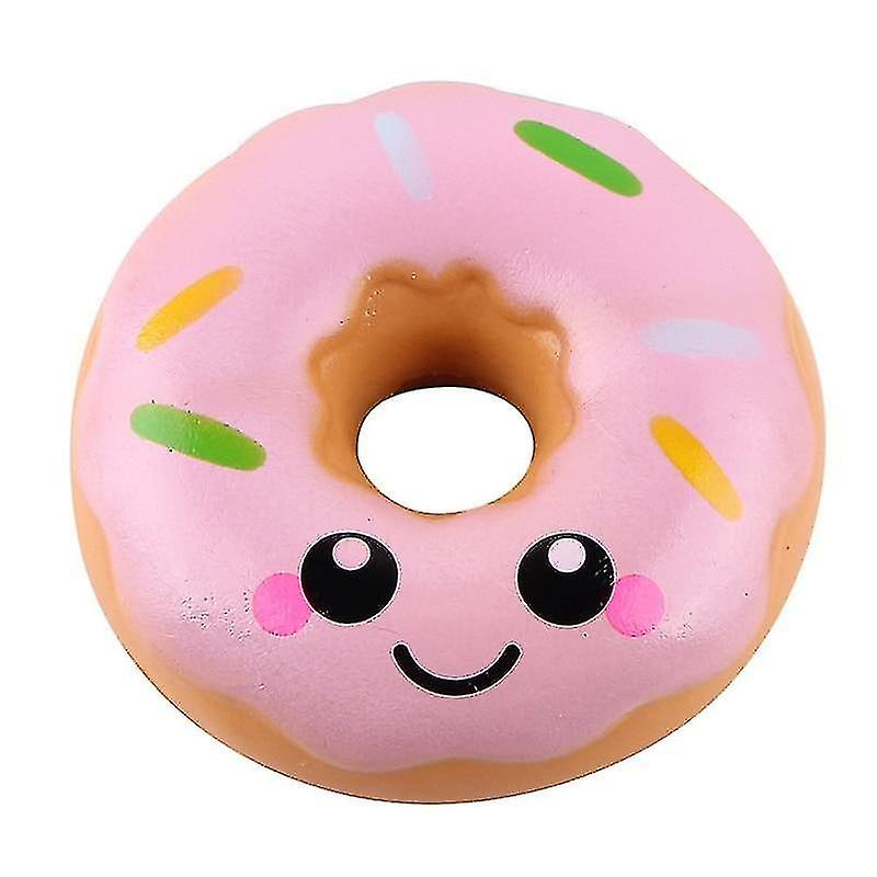 2 Adet Pembe Simülasyon Donutlar Yavaş Ribaund Dekompresyon Çocuk Oyuncakları Az17869