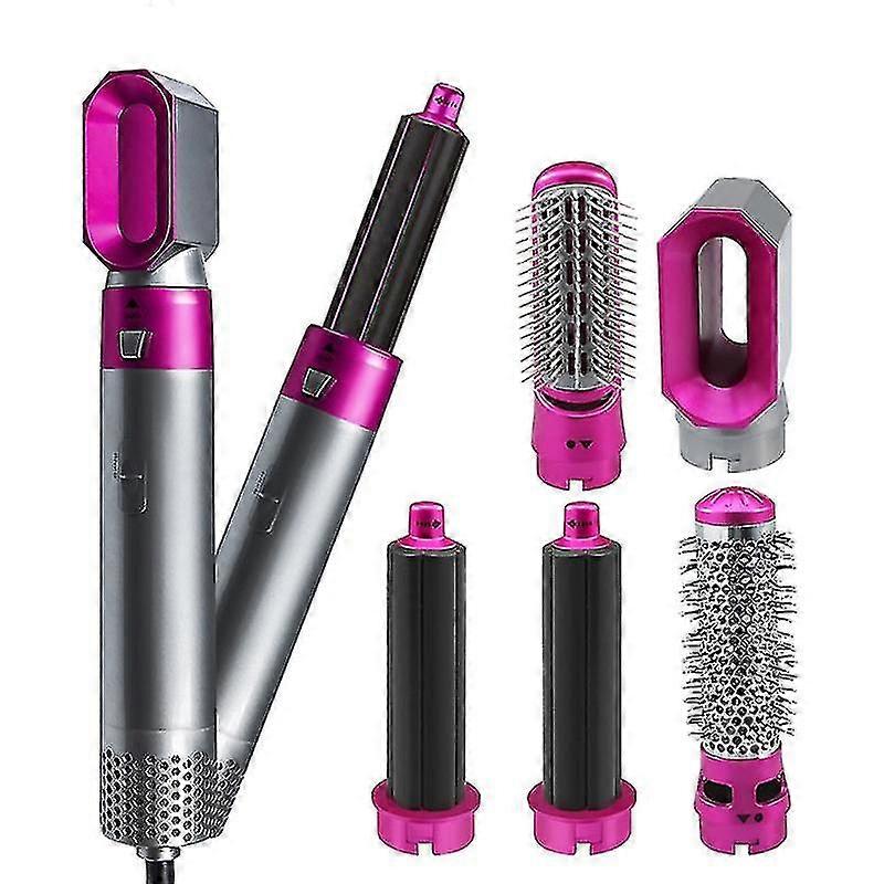 Sche-cheveux 5 en 1 Sche-cheveux-US plug lisseur automatique Sche-cheveux Brosse