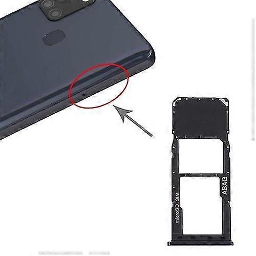 For Samsung Galaxy A21s Sim Card Tray + Micro Sd Card Tray