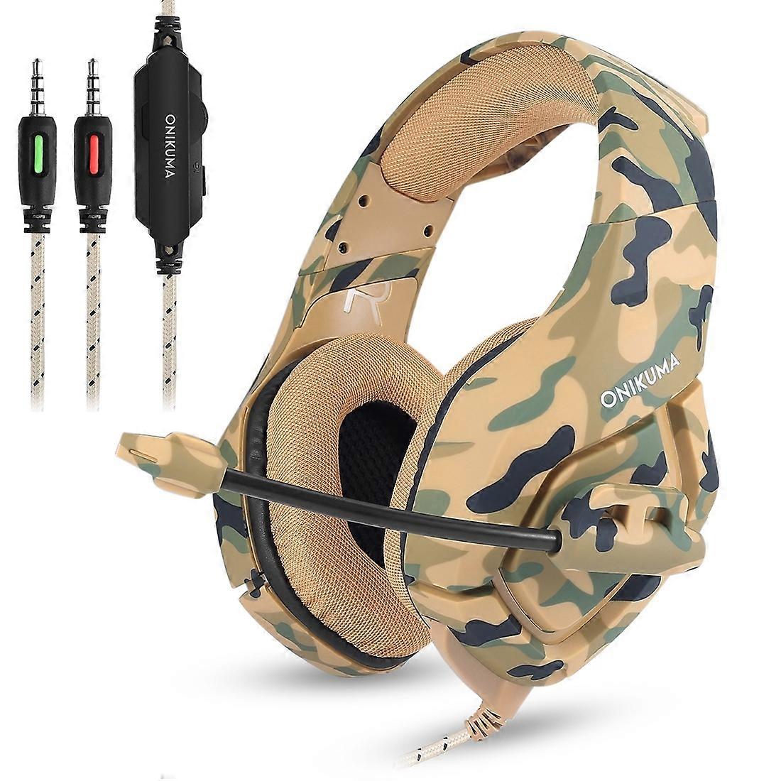 ONIKUMA K1-B Camouflage Headset Gaming-Headset