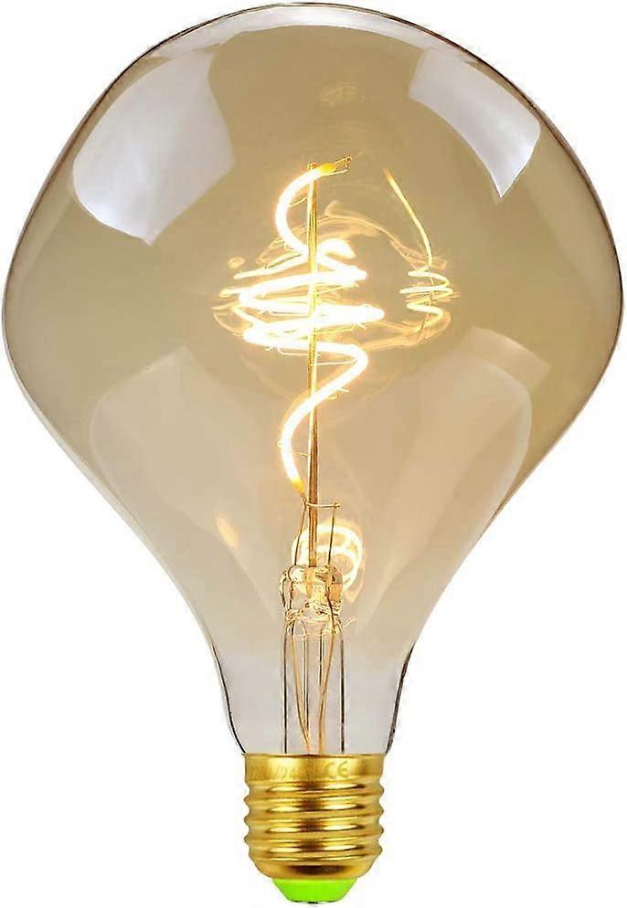 Retro LED Bulb 4W Dimmable Irregular Shape 220/240V Edison Screw E27 Base Special Decorative Bulb Antique (Alien)