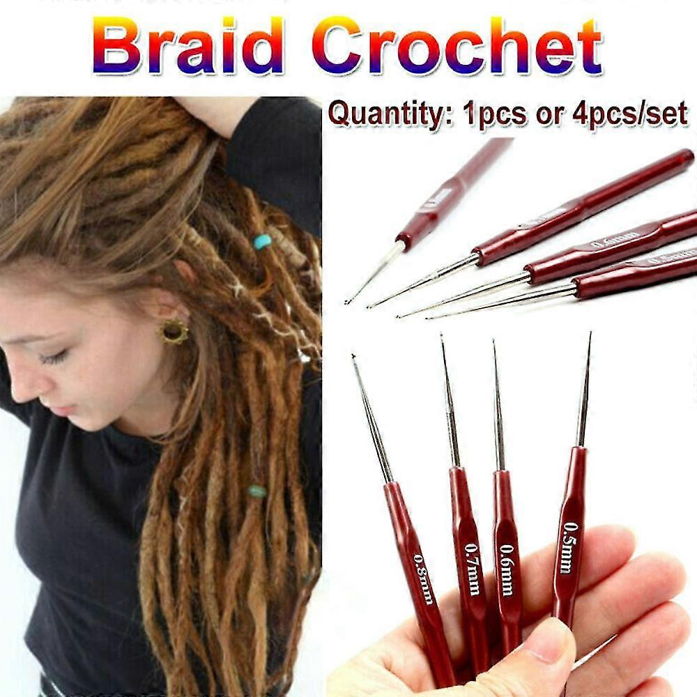Hair Wigs Crochet Latch Hooks Skill Weave Micro Braid Needle Dreadlock