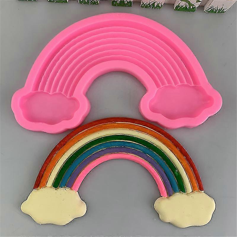 Molde grande de pastel de árbol de arco iris - 2pcs