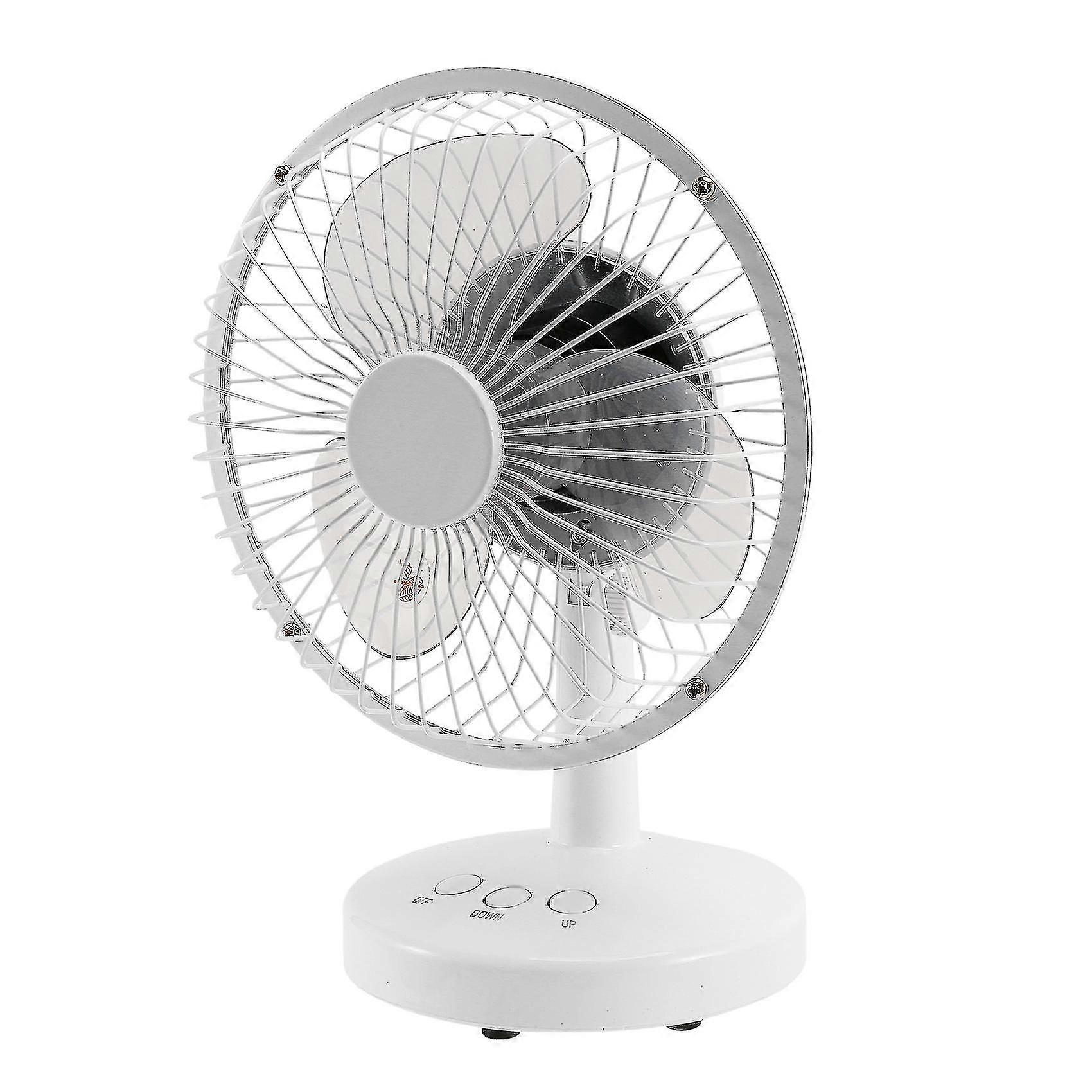usb charging two-speed adjustable electric fan desktop mini fan, b