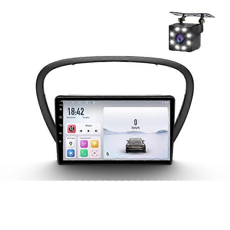 For Peugeot 607 2004 - 2010 Car Multimedia Radio Carplay Navigation Android Auto